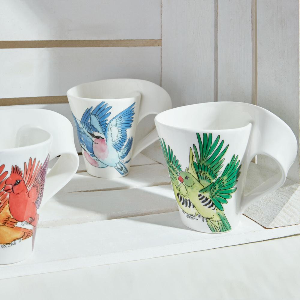 Villeroy & Boch Mug (emballage cadeau) NewWave Caffè Lilac Breasted Roller Tasse
