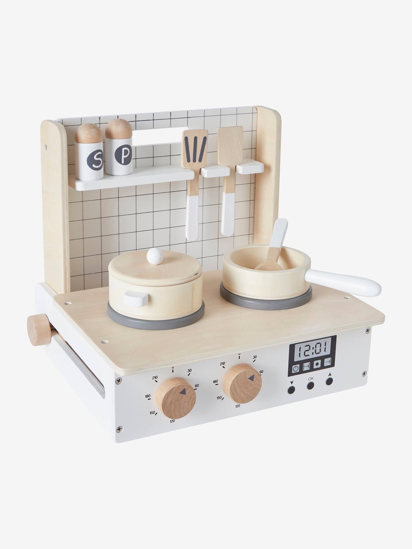 Cuisinette à poser en bois FSC® multicolore
