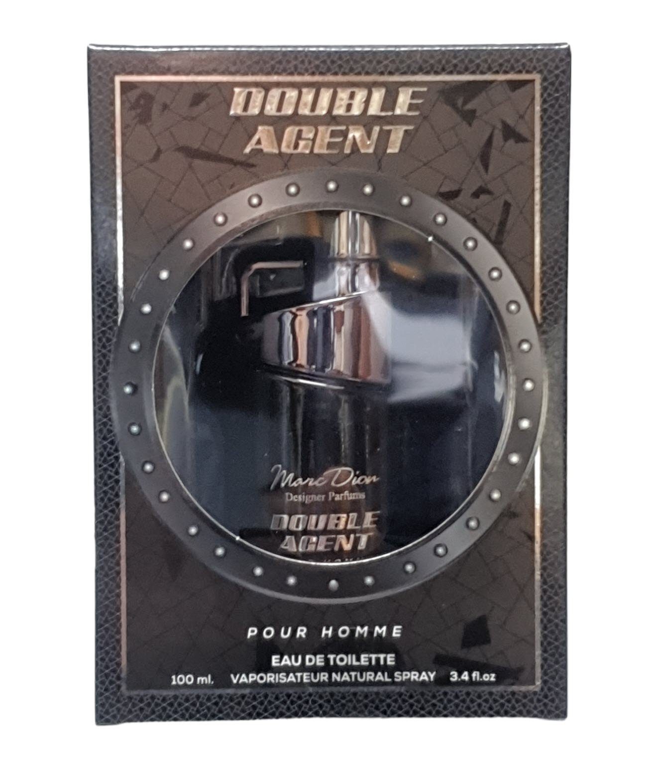 Spectrum Eau de Parfum Marc Dion Double Agent Eau De Toilette for Men 100 ml black