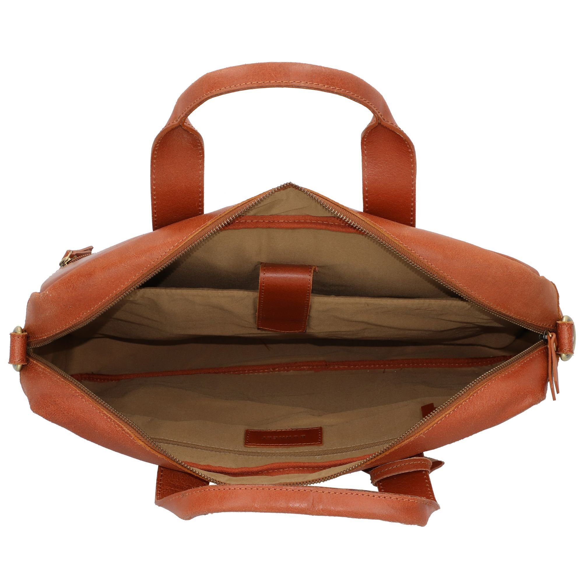 Burkely Aktentasche Vintage, Leder