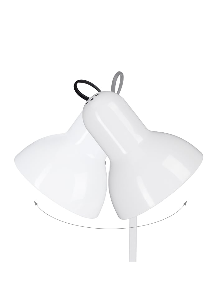 relaxdays Schreibtischlampe in Weiß - (B)27 x (H)50 x (T)15 cm günstig kaufen onesize