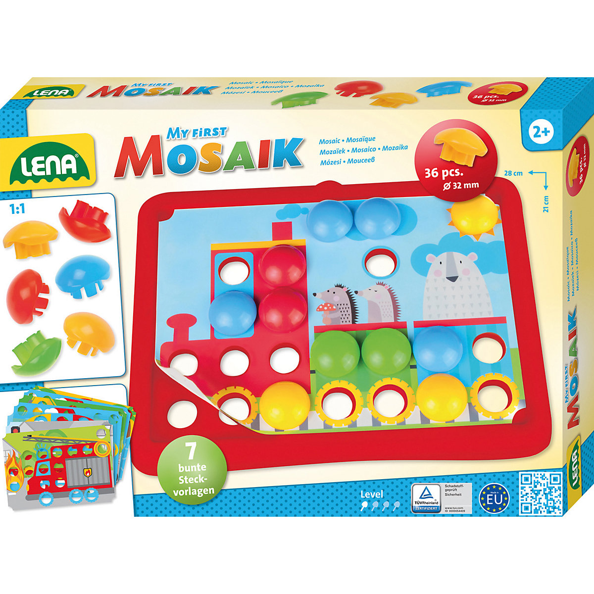 My First Mosaik Verkehr, Mosaik-Steckspiel