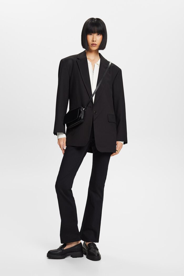 High-Rise-Jeans mit Bootcut