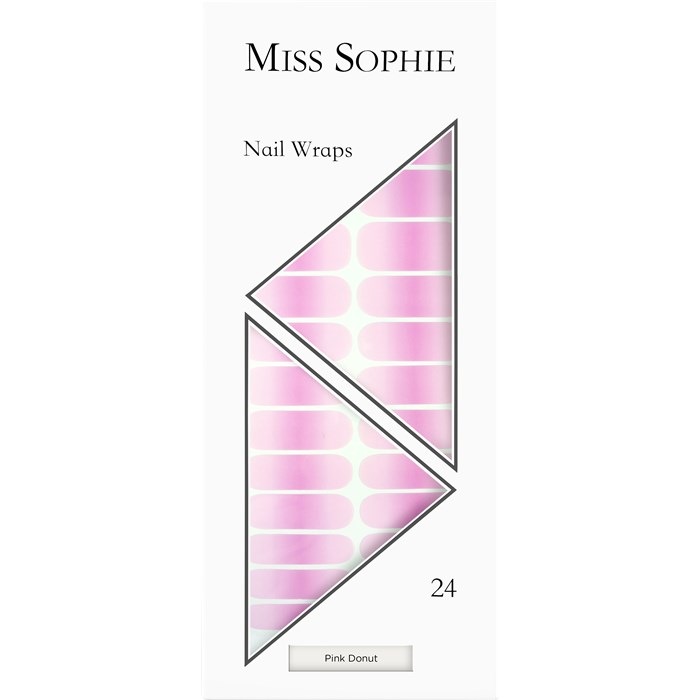 Pink Donut Nail Wrap