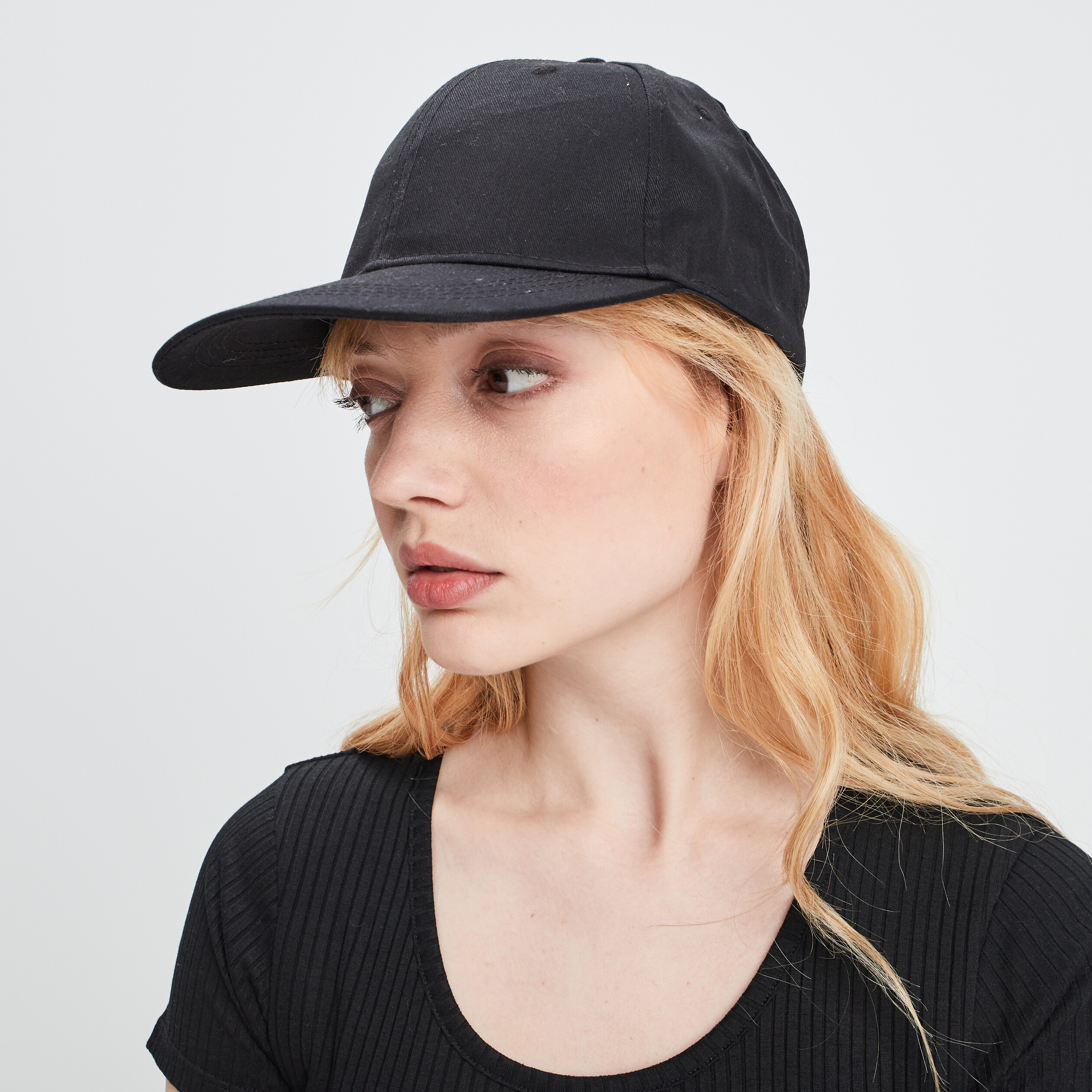 Casquette noir femme | La Halle