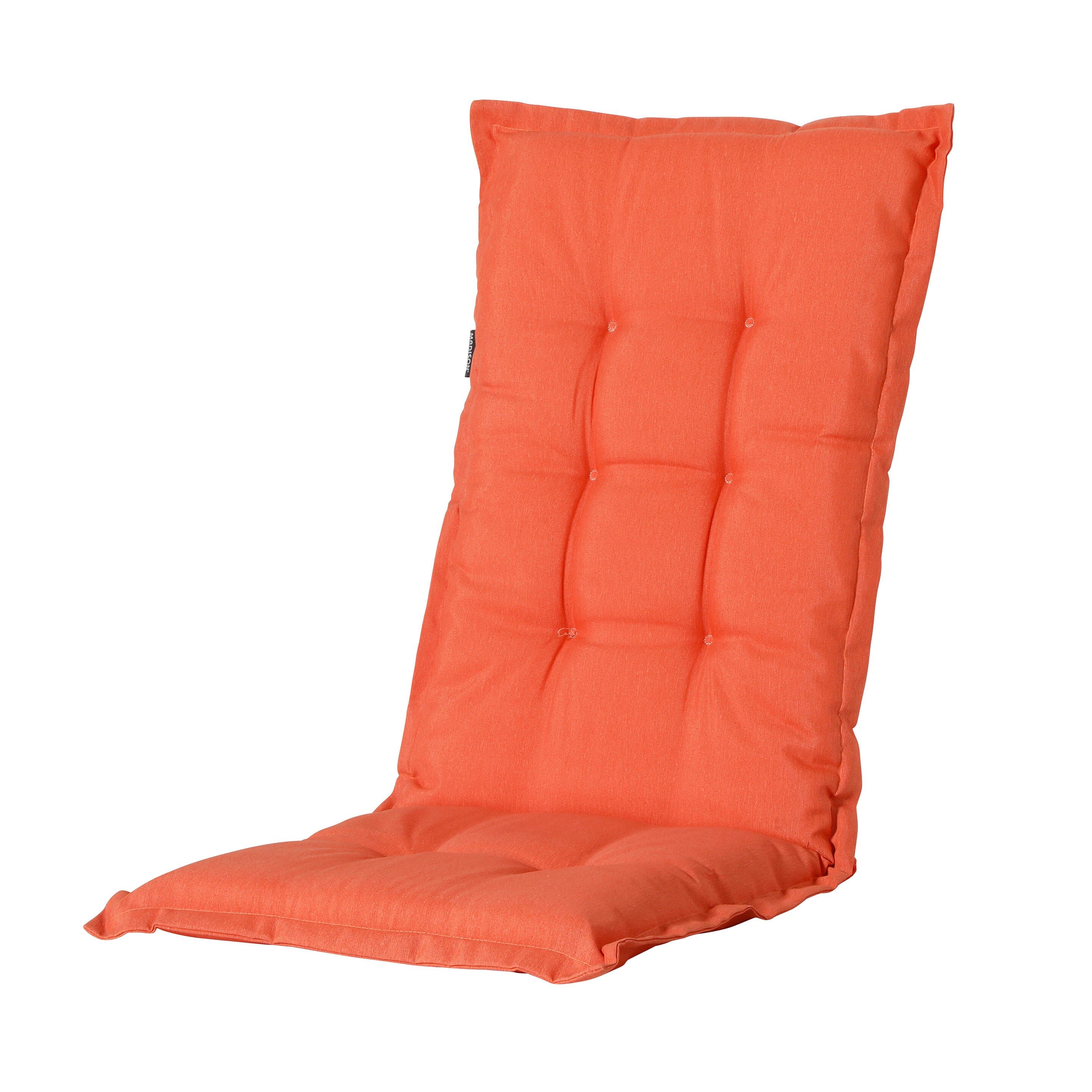 Madison Panama Flame Orange 50x123 Kissen mit hoher Rückenlehne