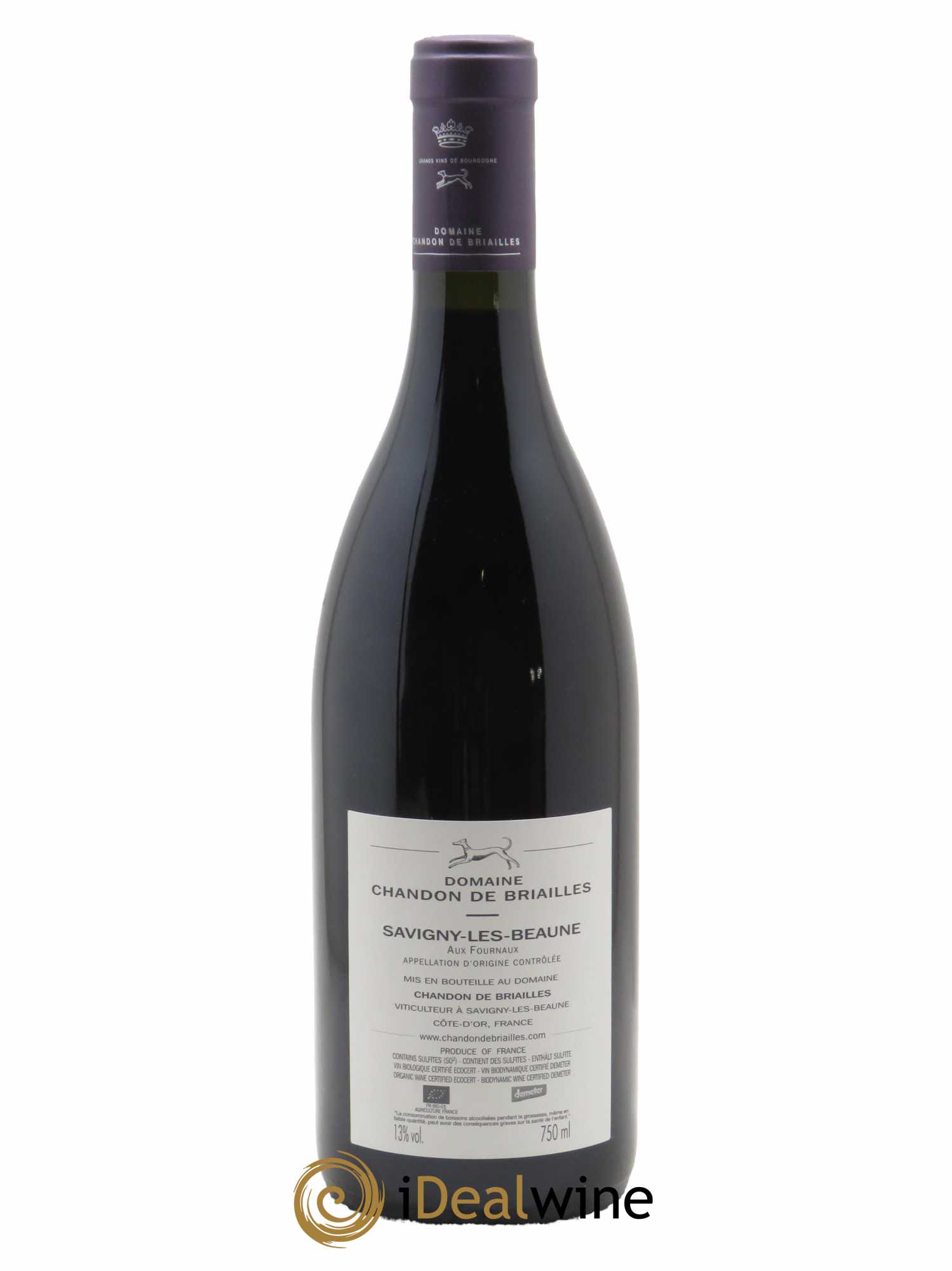 Savigny-lès-Beaune 1er cru Aux Fourneaux Chandon de Briailles  2019 - Lot de 1 Bouteille