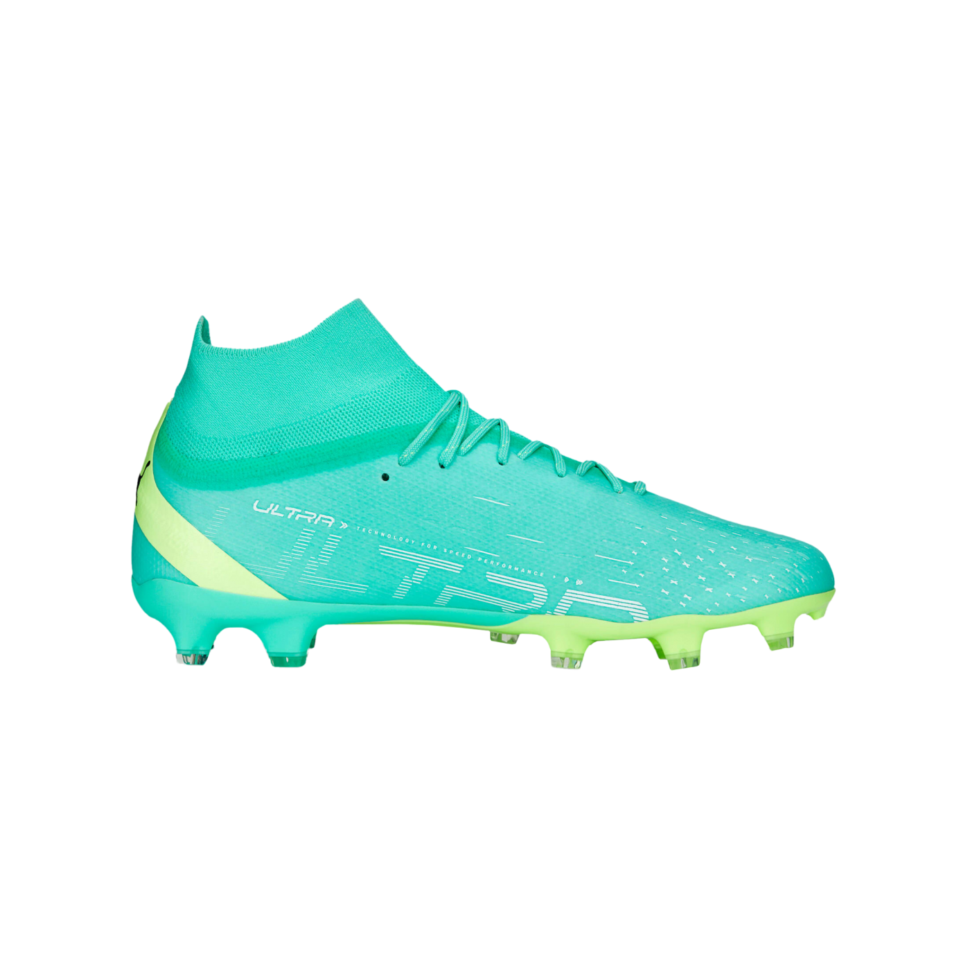 PUMA ULTRA Pro FG/AG Pursuit Türkis Gelb Grün F03