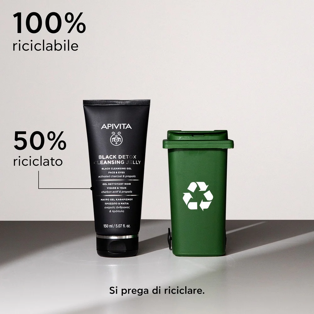 Reinigungs- und Make-up-Entferner Black Detox Reinigungsgel – Gesicht und Augen – Gesichtsreinigungsgel