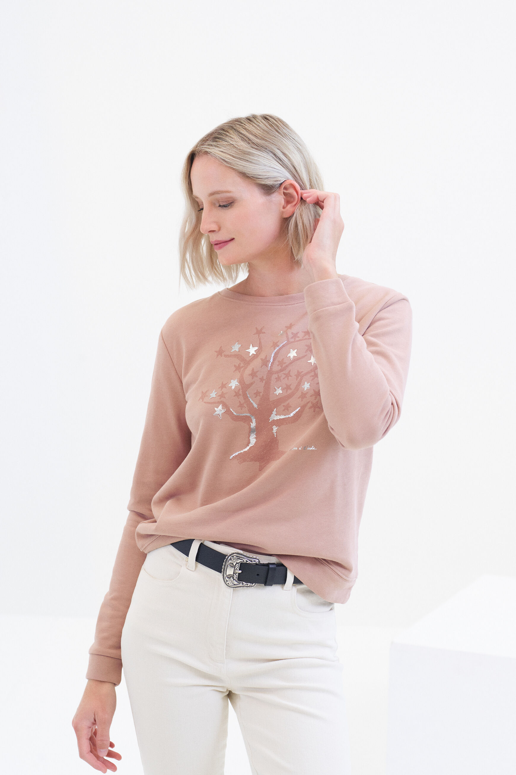 Sweat Lamia rouge femme