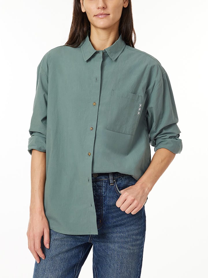 Scotch & Soda Hemd in Grün günstig kaufen