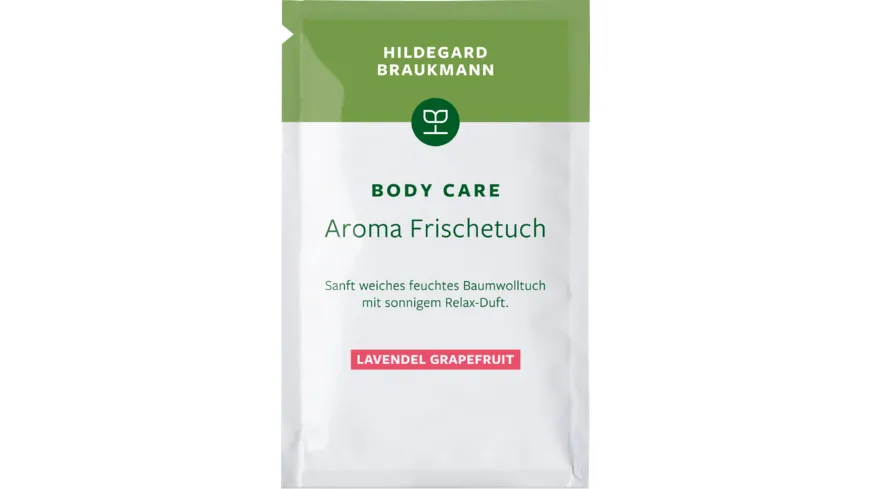 HILDEGARD BRAUKMANN BODY CARE Aroma Frischetücher Lavendel Grapefruit