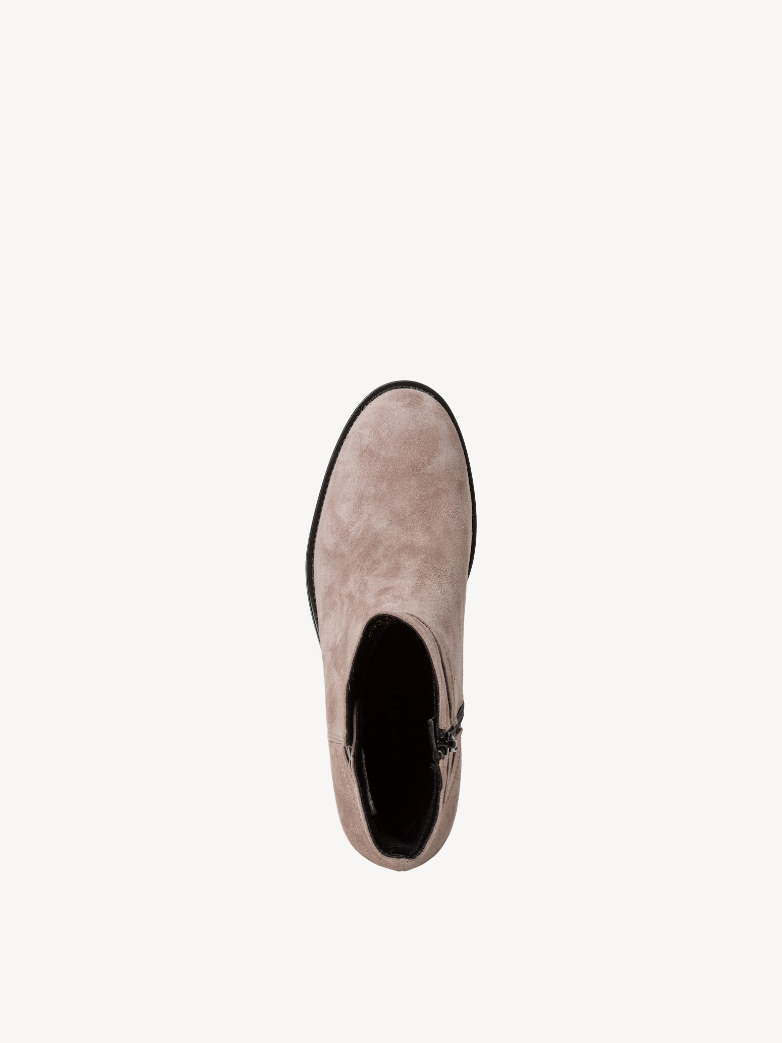 Bottine en cuir - beige