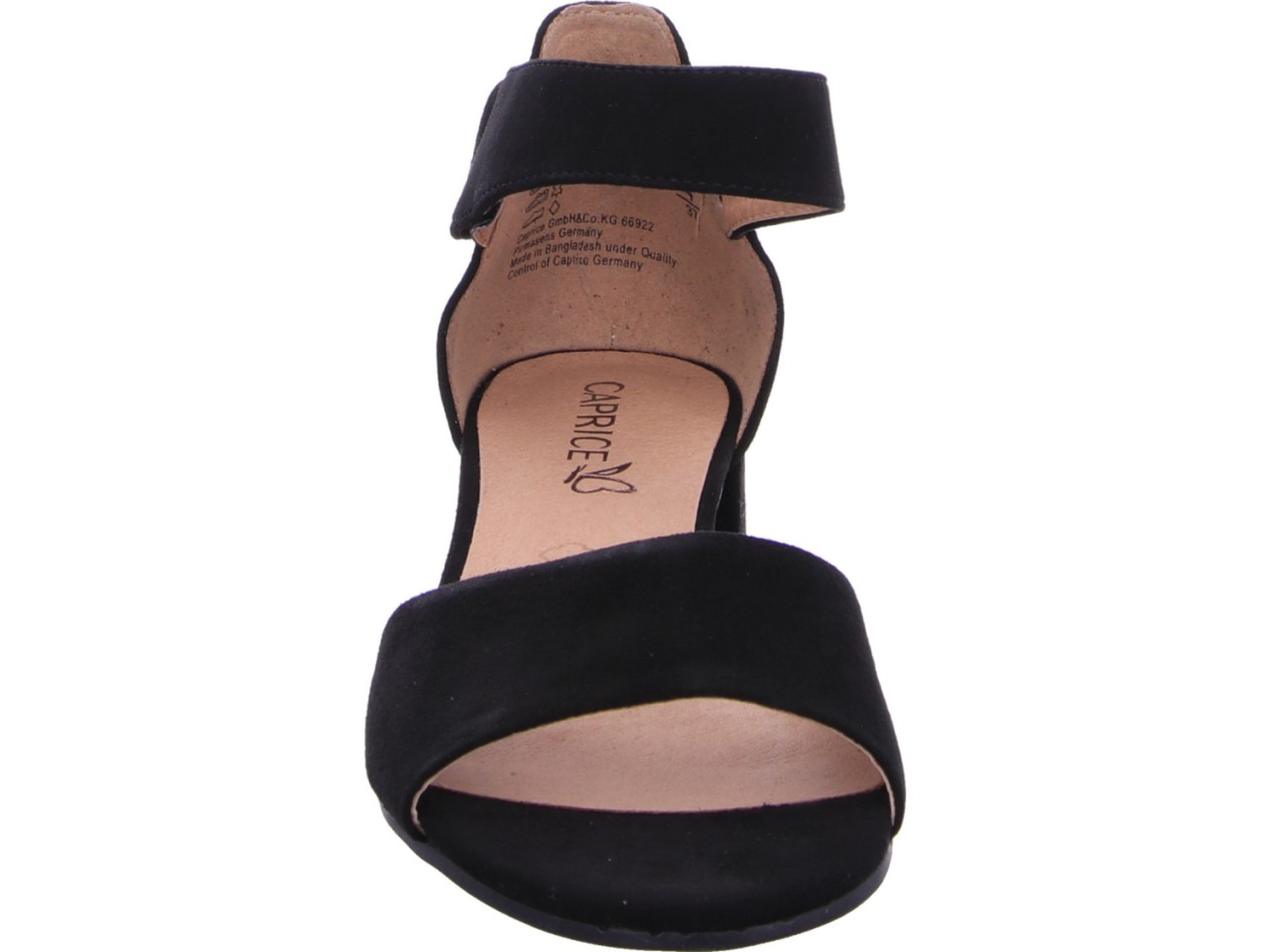 CAPRICE Sportliche Sandalen schwarz Da.-Sandalette