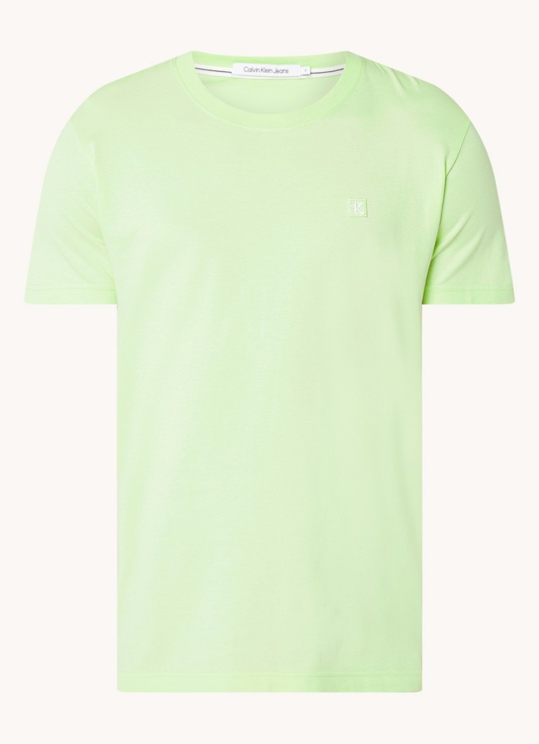 Μπλούζα Calvin Klein Embro με λογότυπο στο στρίφωμα