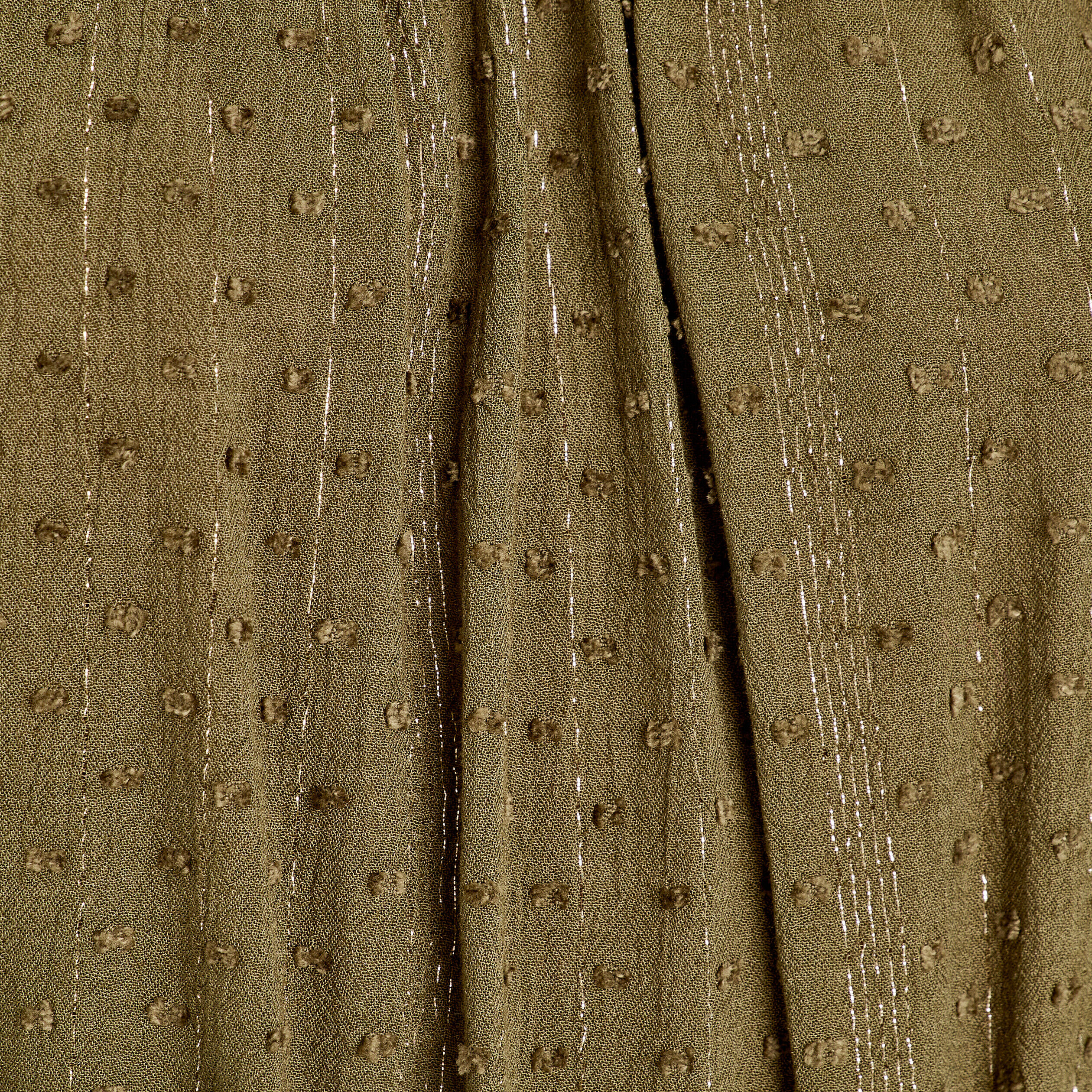 Blouse manches courtes à col bardot vert foncé femme | Cache Cache