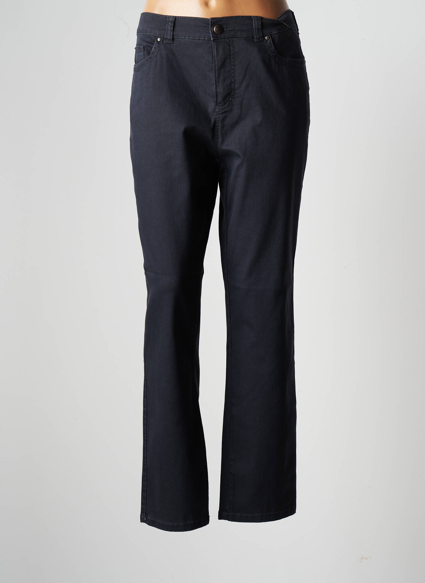 Anna Montana Jeans Coupe Slim Femme couleur bleu