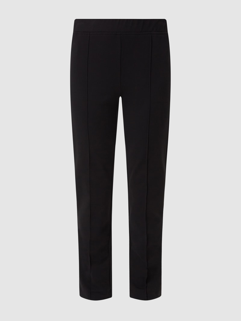 Schlupfhose aus Jersey Modell 'Jane' in schwarz