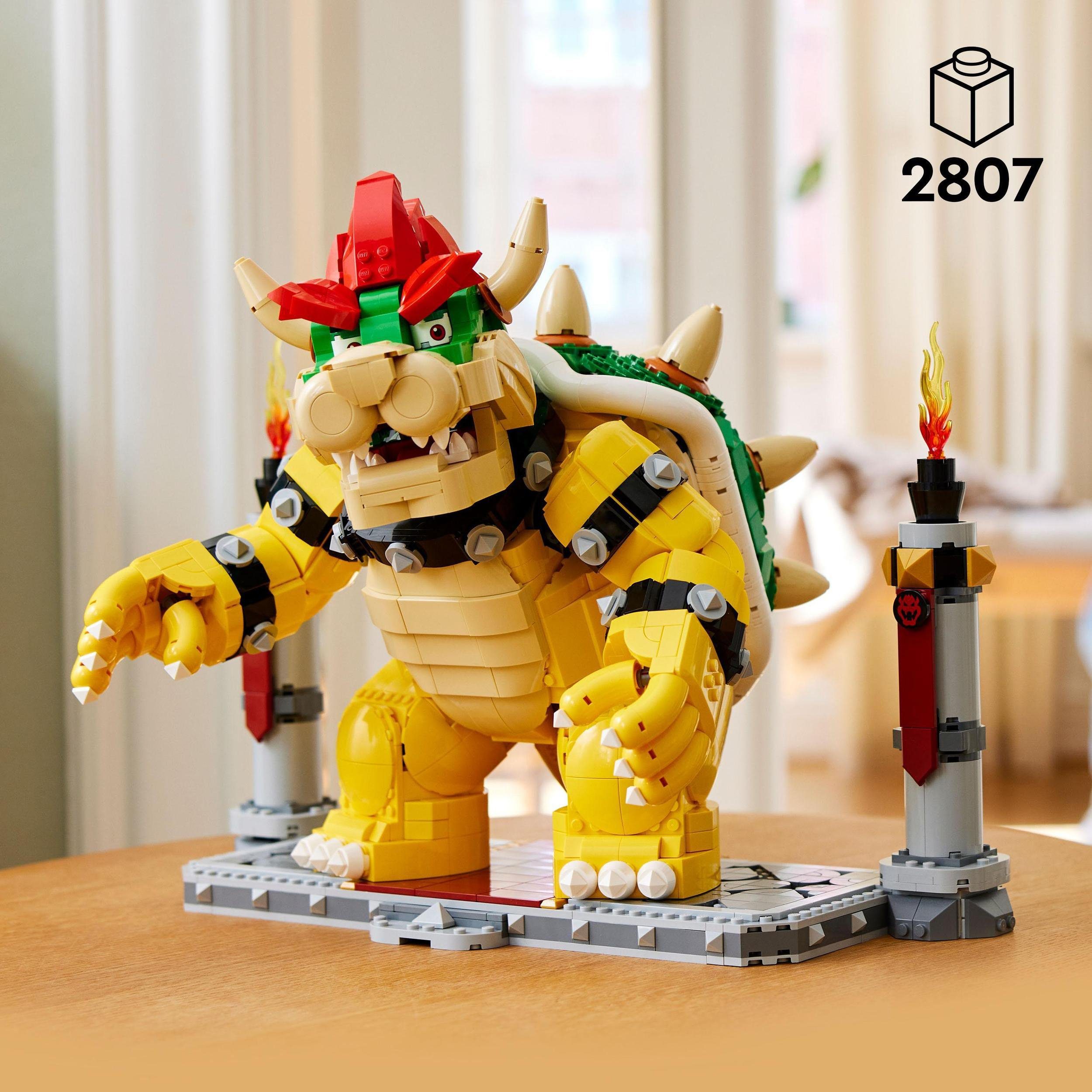 LEGO® Konstruktionsspielsteine Der mächtige Bowser (71411), LEGO® Super Mario, (2807 St), Made in Europe