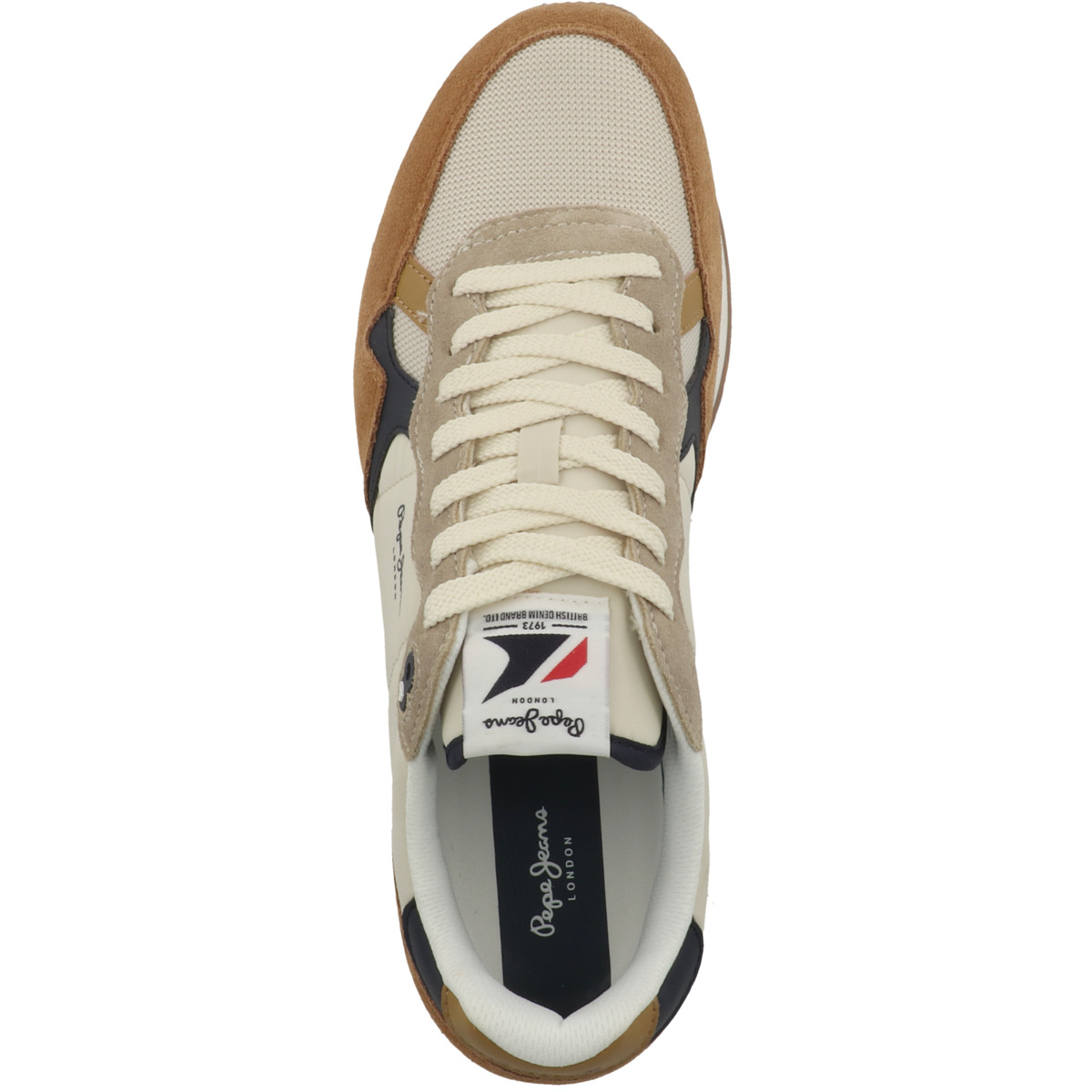 Pepe Jeans Brit Mix Sneaker Low braun