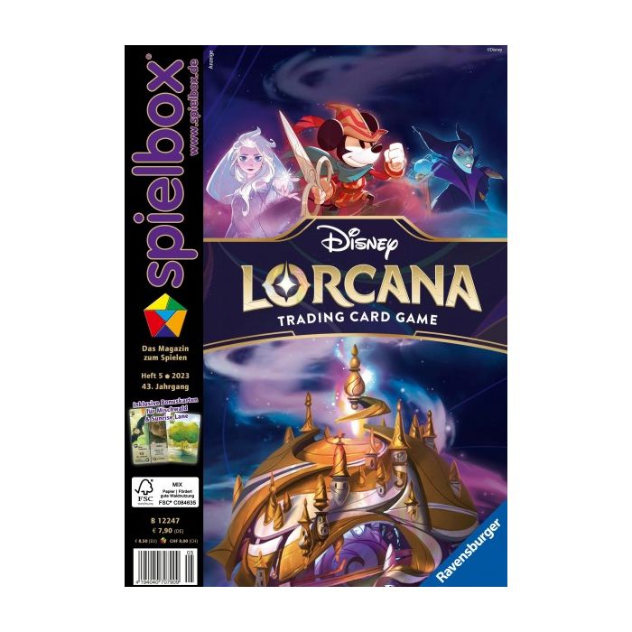 Spielbox - 05/2023- NUR die Sonderkarte zu Forest Shuffle (Lookout Games)