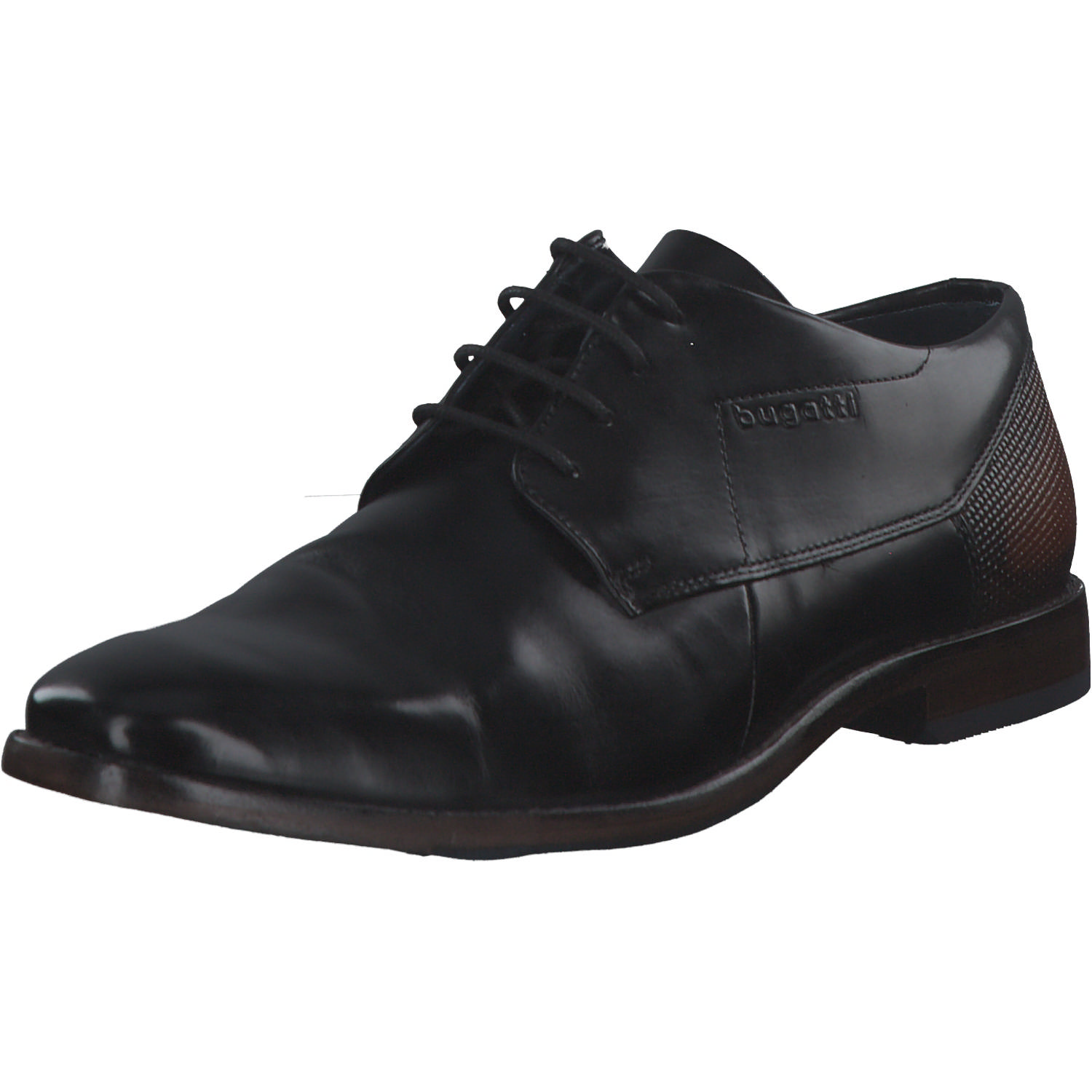 Bugatti Mansueto Flex Evo AEM01, Klassische Halbschuhe, Herren, Schwarz