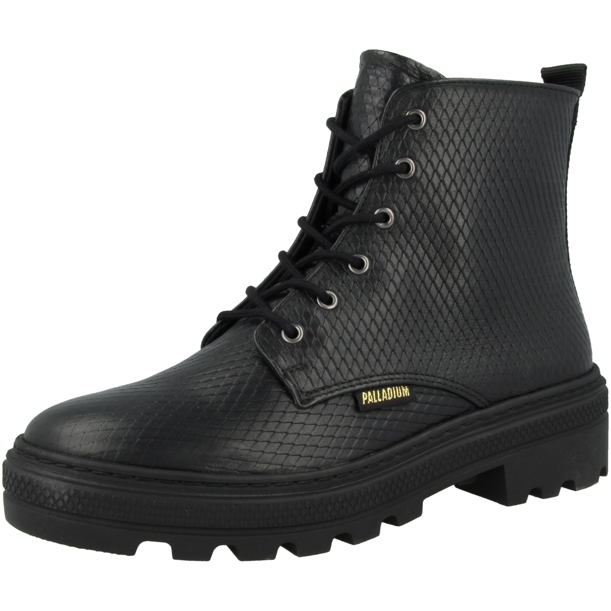Palladium Pampa Cult Hi EMB Schnürboots schwarz