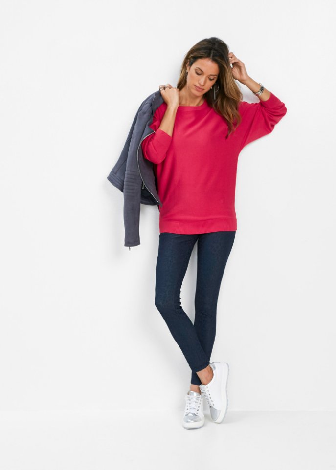 Pullover mit Fledermausärmeln