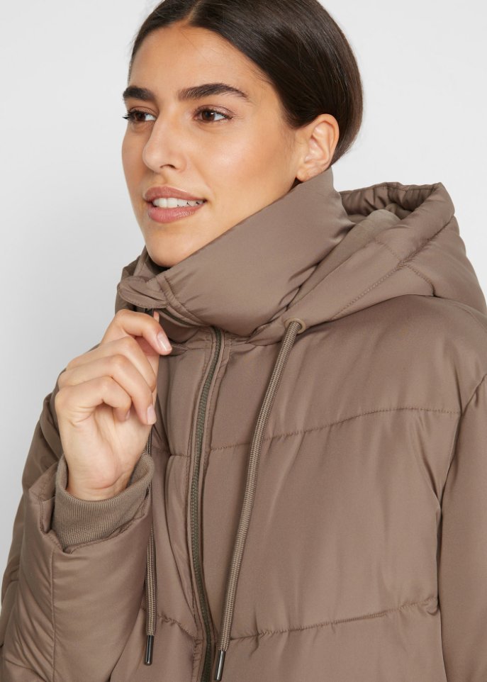 Wattierte Steppjacke aus recyceltem Polyester
