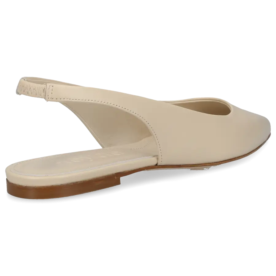 Aeyde - Sling-Ballerinas RAE Kalbsleder - beige
