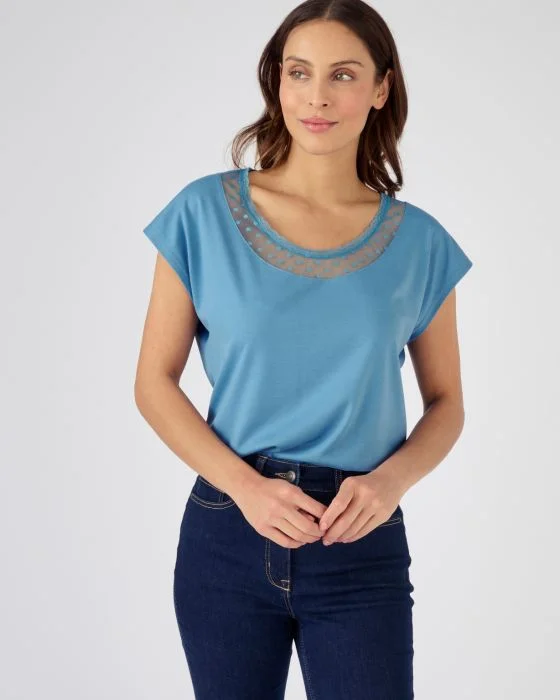 T-shirt Thermol'love tulle plumetis