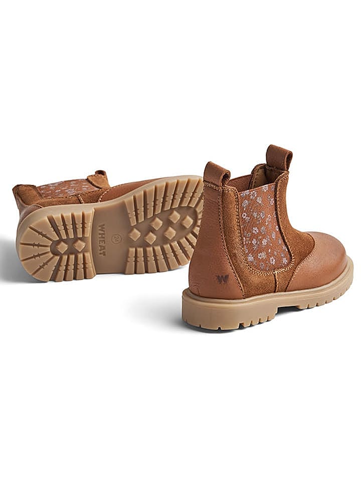 Wheat Leder-Chelsea-Boots in Braun günstig kaufen 27