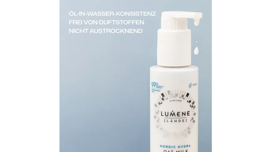 Lumene Nordic Hydra Oat Milk Oil Cleanser 150 ml