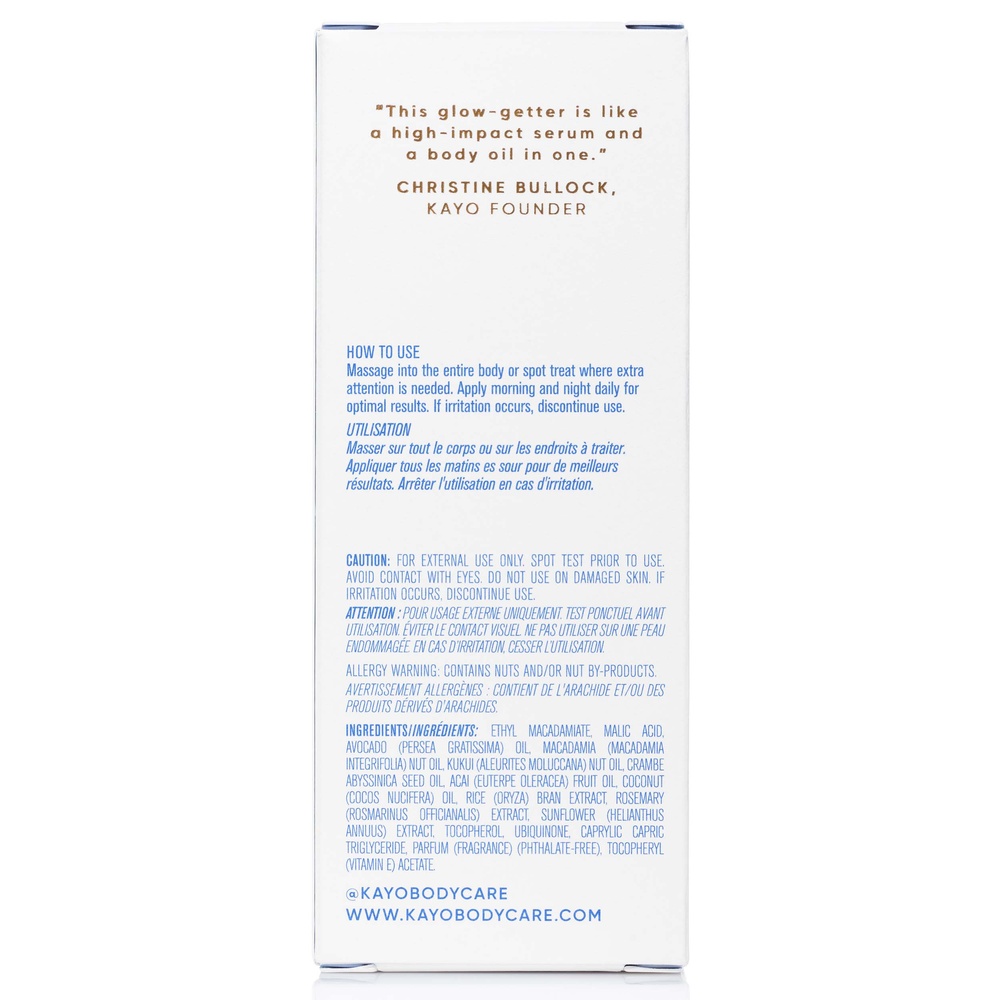 kayo body care BODY BEAUTIFUL OIL Body Oil