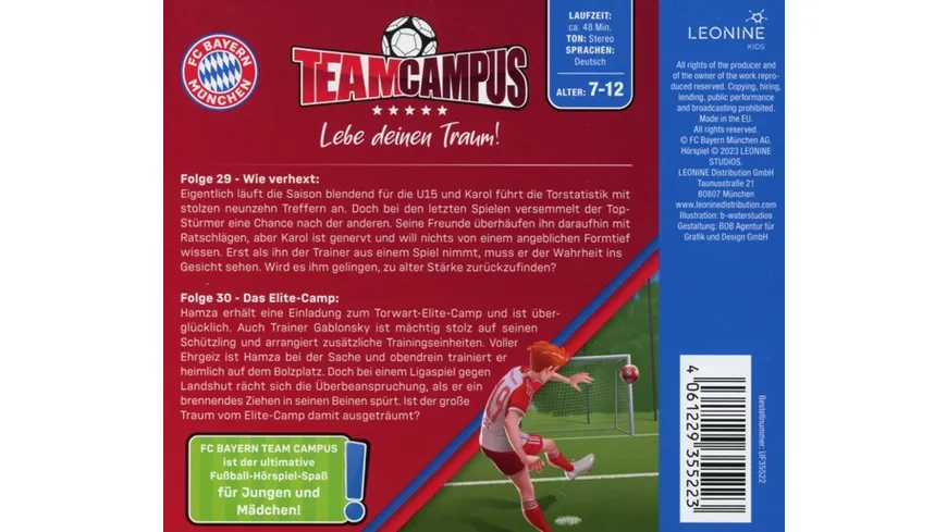 FC Bayern Team Campus (Fußball) (CD 15)