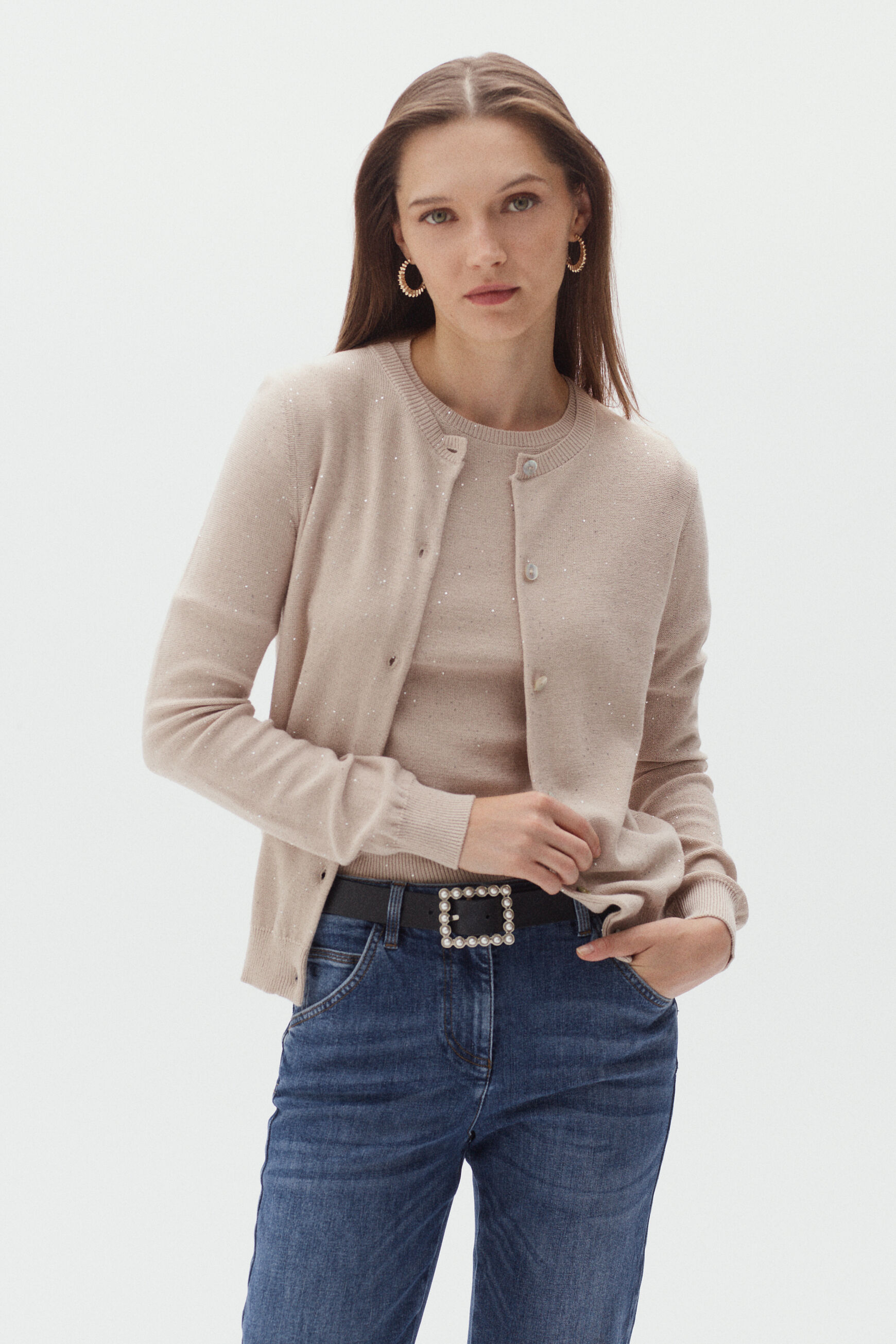 gilet paul beige femme