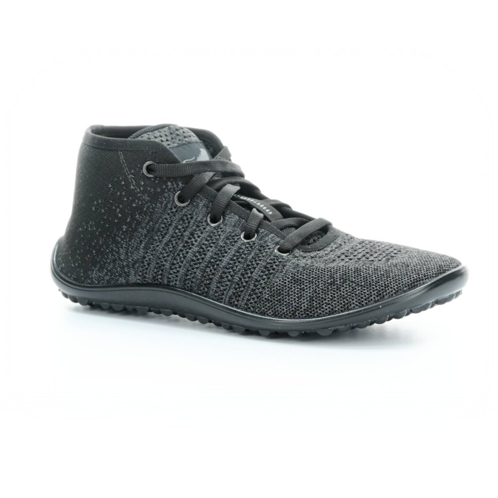 Leguano Go Mixed Black Barfuß-Stiefeletten