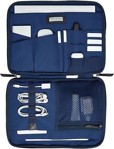 KNOMO LONDON Mayfair Knomad Laptoptasche Organizer RFID 37 cm Laptopfach