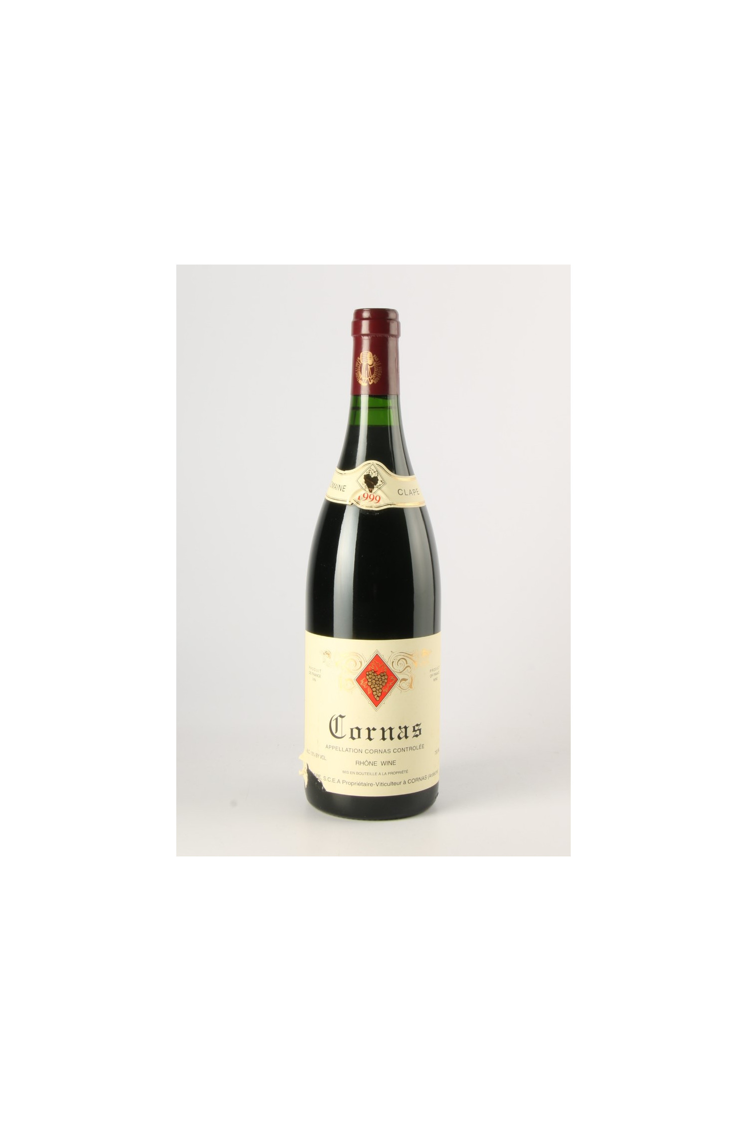 Vin 1999 AUGUSTE CLAPE 1999, Cornas. Vin ancien - SoDivin