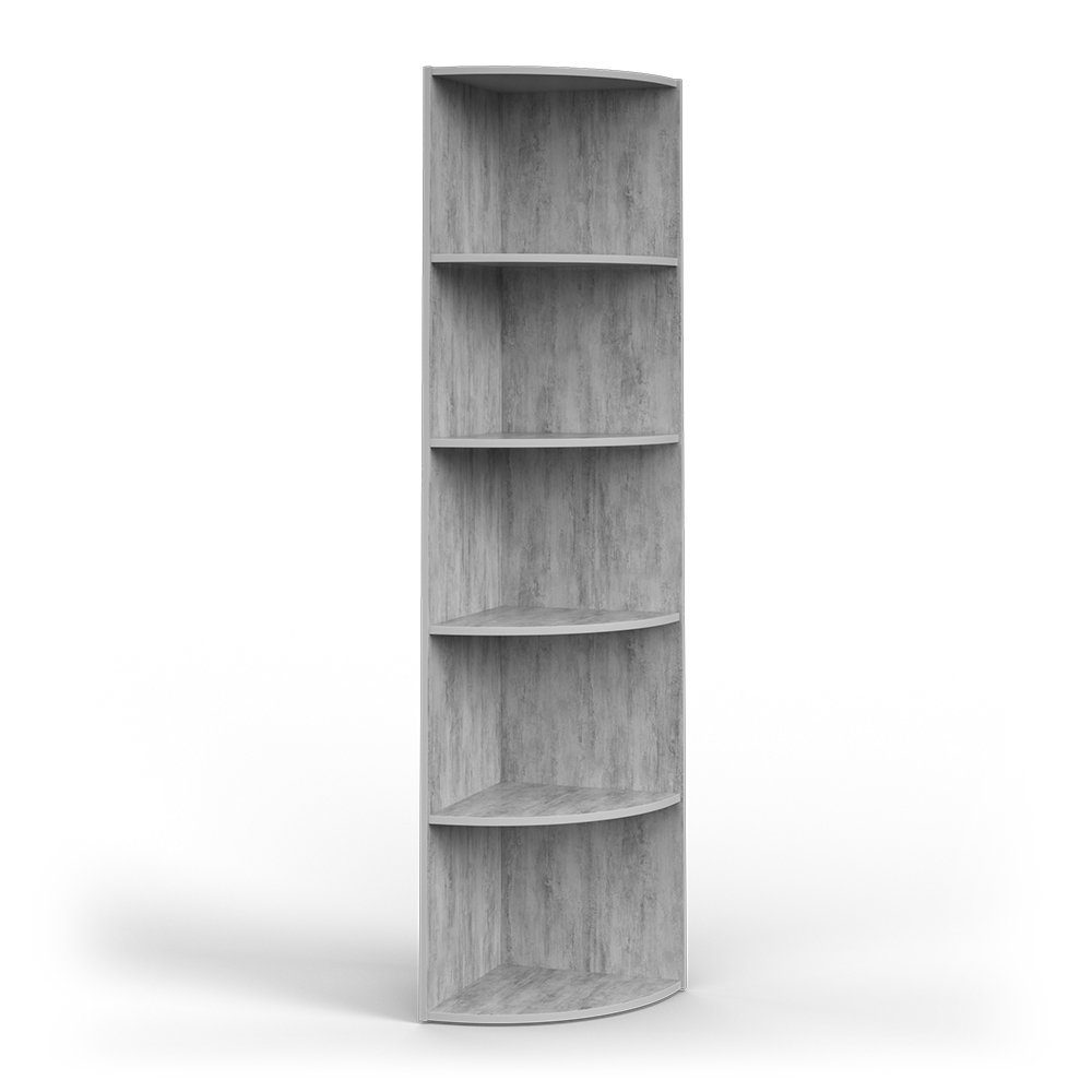 Vicco Eckregal Wandregal Winkelregal 180 x 40 cm ECKI Beton