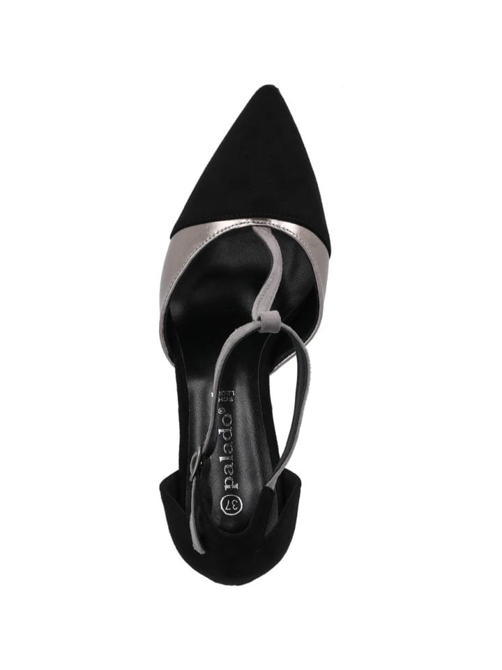 palado Pumps in Schwarz/Silber günstig kaufen