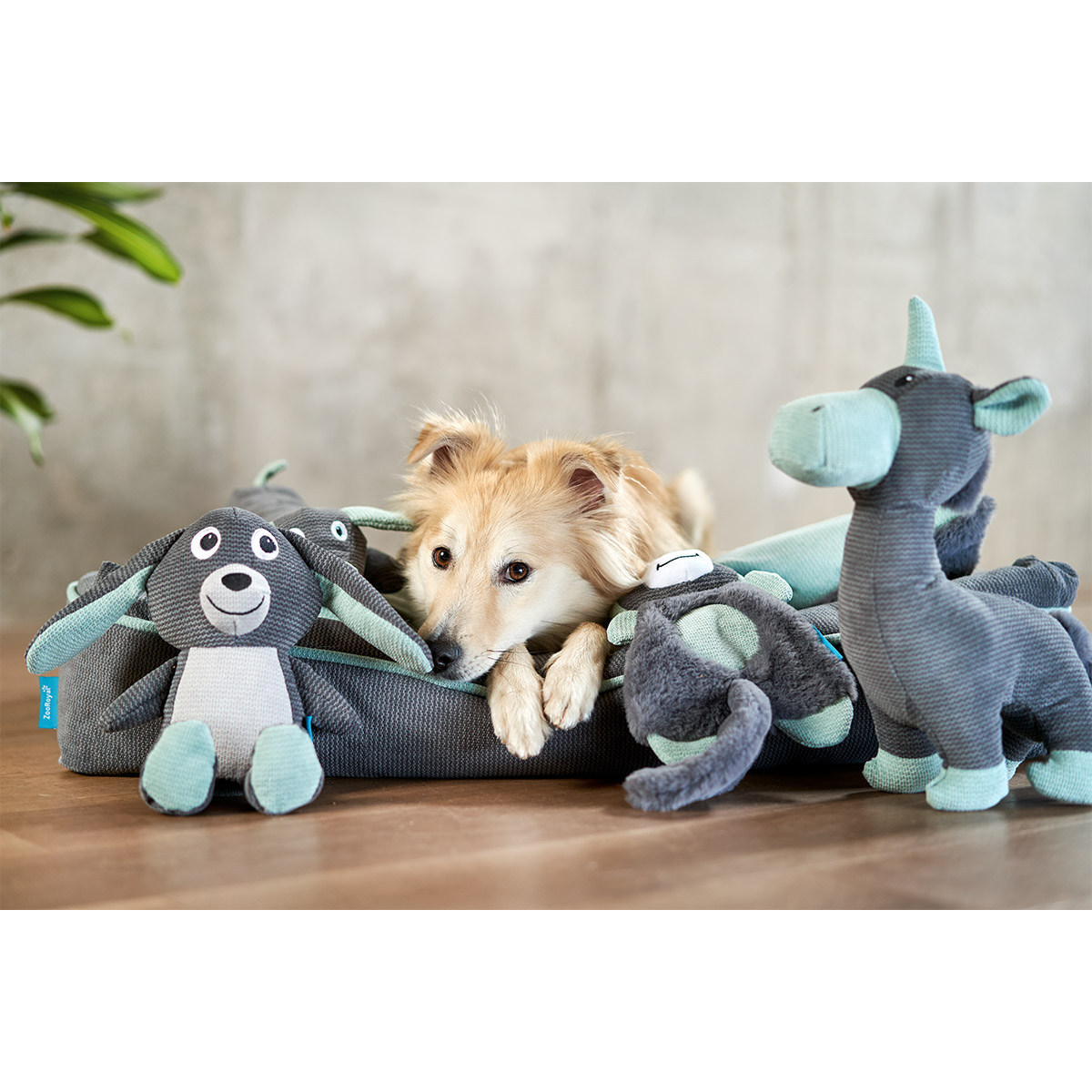 ZooRoyal Hundespielzeug Einhorn Anthrazit kaufen