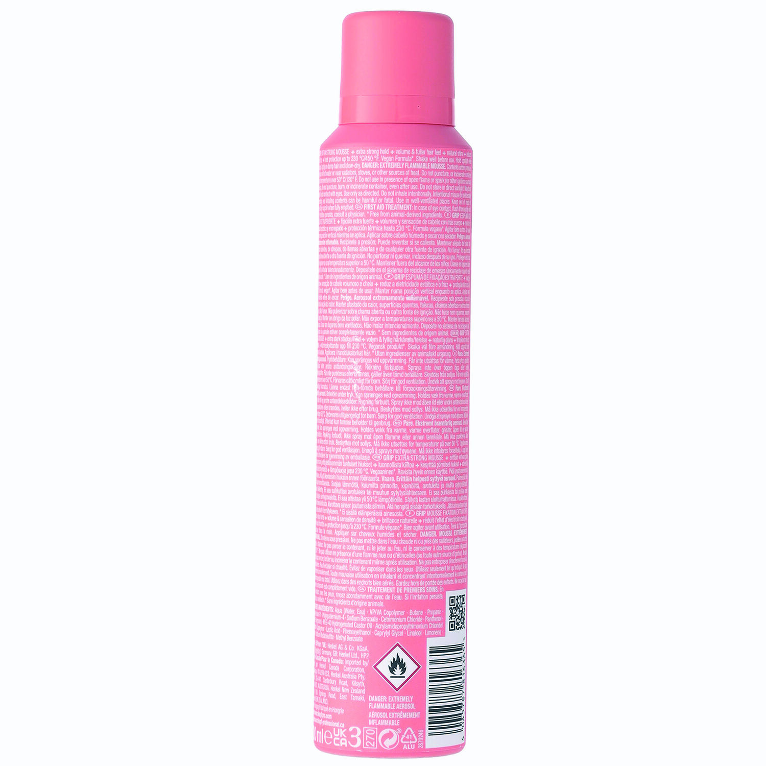 Schwarzkopf Professional Osis+ Grip Mousse fixation Extra