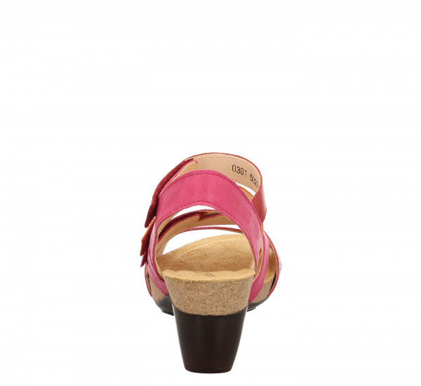 TRAUDI Sandalette - Fuxia/Kombi