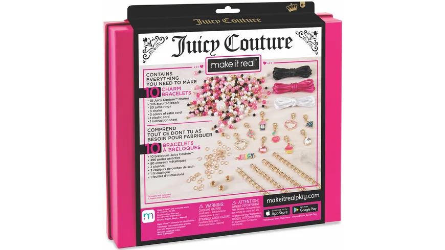 JUICY COUTURE XL SCHMUCKSET GLAM PINK