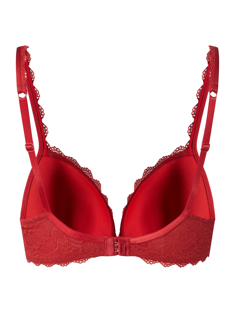 Soft-BH mit Spitzenbesatz in rot
