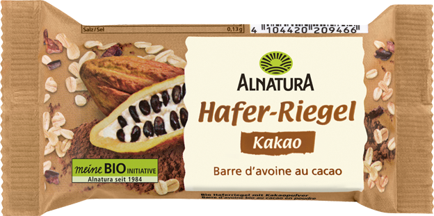Alnatura Bio Hafer Riegel Kakao