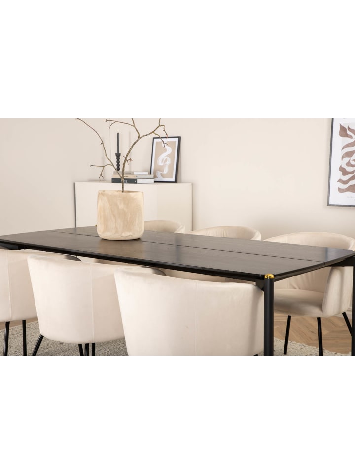 ebuy24 Essgruppe Pelle 3 (7-teilig) Beige 90 x 190 cm günstig kaufen onesize