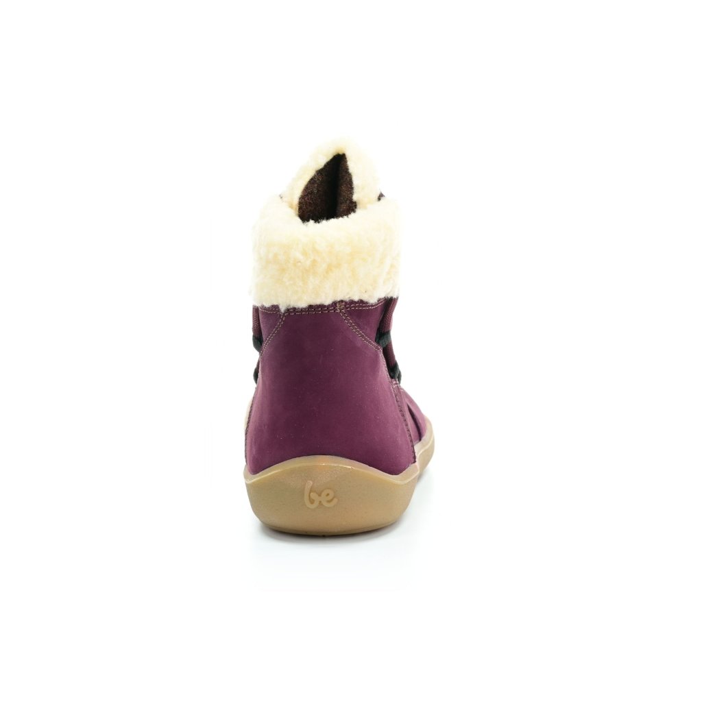 Be Lenka Bliss Burgundy Red rote Winterbarfußschuhe