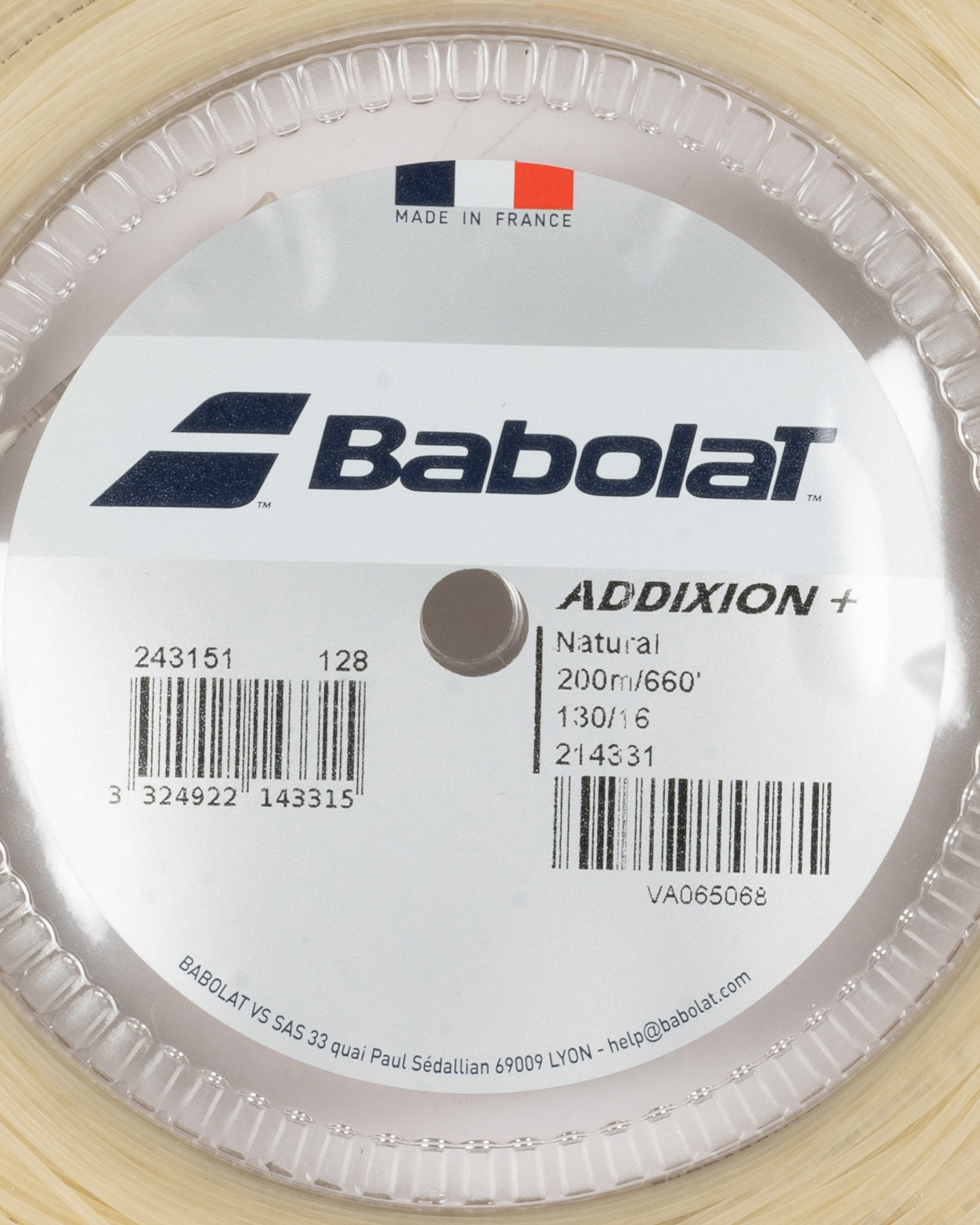 Babolat Addixion+ Naciąg tenisowy 200m 243151-128